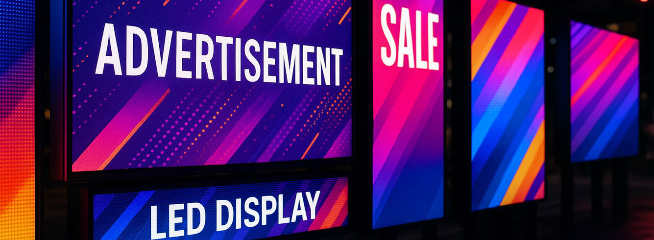 LED-Werbung